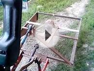 самодельная роторная газонокосилка к мини трактору