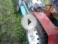 самодельный минитрактор,газонокосилка