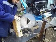 Дровокол на мотоблок НеВА проще всего